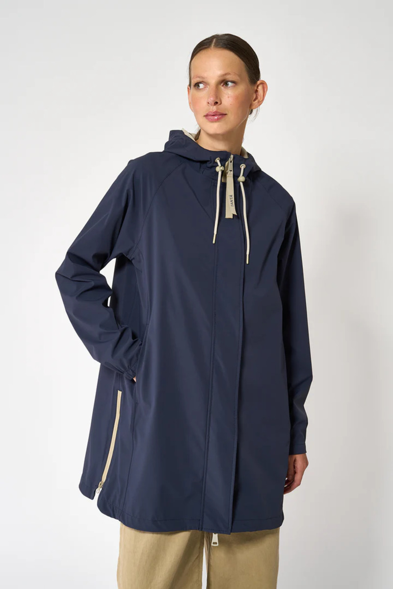 CHUBASQUERO IMPERMEABLE NÉBOA COLOR AZUL MARINO